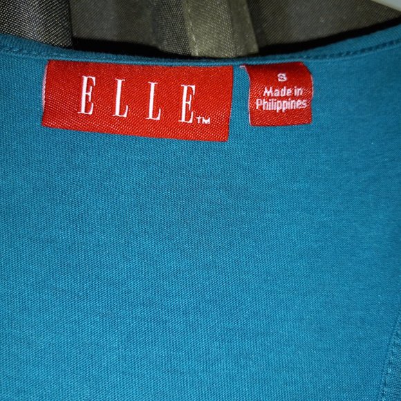 Turqouise Tank Top with 3D Rose Design - Picture 4 of 4